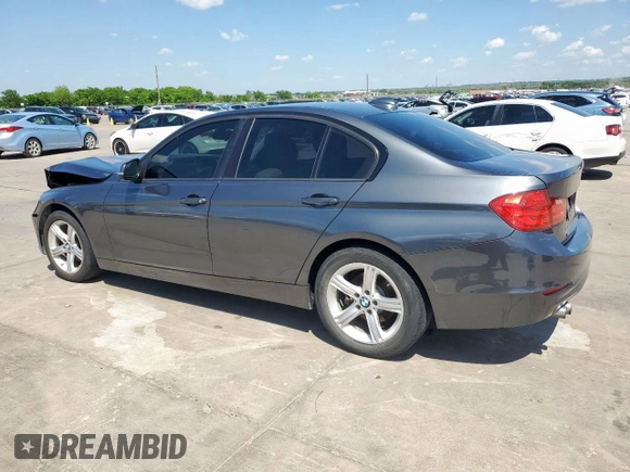 2015 BMW 3 Series 328i with VIN WBA3A5C56FF608316, listed as a Copart auction lot 53618575 with 91,520 mi miles and Salvage Title. Bid and sale history available at carsss.com. Image 2.