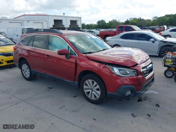 2018 Subaru Outback Premium with VIN 4S4BSACC2J3385359, listed as a IAAI auction lot 41954556 with 108,755 mi miles. Bid and sale history available at carsss.com. Image 1.