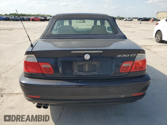 2005 BMW 3 Series 330Ci with VIN WBABW53415PL51529, listed as a Copart auction lot 53090095 with 177,615 mi miles and Clean Title. Bid and sale history available at carsss.com. Image 6.