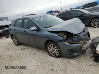 2013 Mazda 3 i Touring with VIN JM1BL1LP7D1775605, listed as a Copart auction lot 45247045 with 171,212 mi miles and Salvage Title. Bid and sale history available at DreamBid. Image 4.