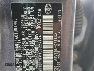 2013 Toyota Camry L with VIN 4T1BF1FK1DU224474, listed as a Copart auction lot 51420525 with 102,450 mi miles and Salvage Title. Bid and sale history available at carsss.com. Image 15.