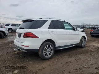 2018 Mercedes-Benz GLE 350 with VIN 4JGDA5HB2JB076077, listed as a Copart auction lot 51544465 with 49,969 mi miles and Salvage Title. Bid and sale history available at DreamBid. Image 3.
