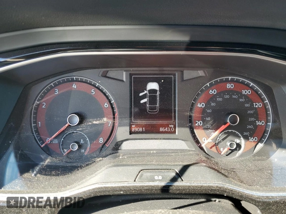 2020 Volkswagen Jetta S z VIN 3VWN57BUXLM051293, wystawiony jako Copart lot #43318015 z przebiegiem 89 081 mil mil oraz Szkoda całkowita • Salvage title. Historia ofert i sprzedaży dostępna na DreamBid. Obrazek 9.