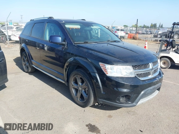 2017 Dodge Journey Crossroad Plus z VIN 3C4PDCGG1HT577447, wystawiony jako IAAI lot #42408741 z przebiegiem 157 569 mil mil oraz . Historia ofert i sprzedaży dostępna na DreamBid. Obrazek 1.
