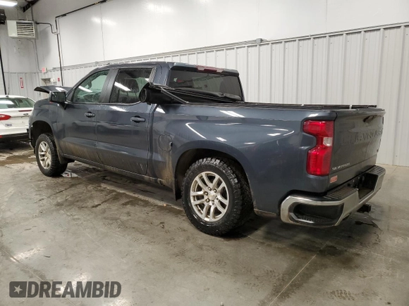 2022 Chevrolet Silverado 1500 LT with VIN 1GCUYDED1NZ182520, listed as a Copart auction lot 48967505 with 66,660 mi miles and Salvage Title. Bid and sale history available at DreamBid. Image 2.
