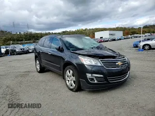 2015 Chevrolet Traverse LTZ with VIN 1GNKVJKDXFJ183899, listed as a Copart auction lot 75819424 with 162,536 mi miles and Salvage Title. Bid and sale history available at DreamBid. Image 14.