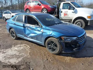 2019 Volkswagen Jetta S with VIN 3VWN57BU1KM067817, listed as a IAAI auction lot 41386127 with 88,667 mi miles. Bid and sale history available at carsss.com. Image 1.