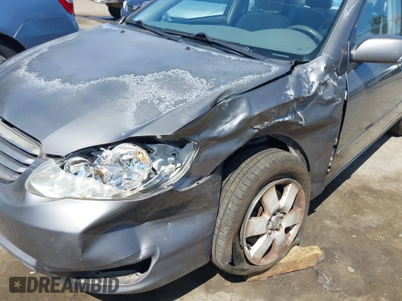 2004 Toyota Corolla CE with VIN 1NXBR38E44Z216685, listed as a IAAI auction lot 42195237 with 191,708 mi miles and . Bid and sale history available at DreamBid. Image 17.