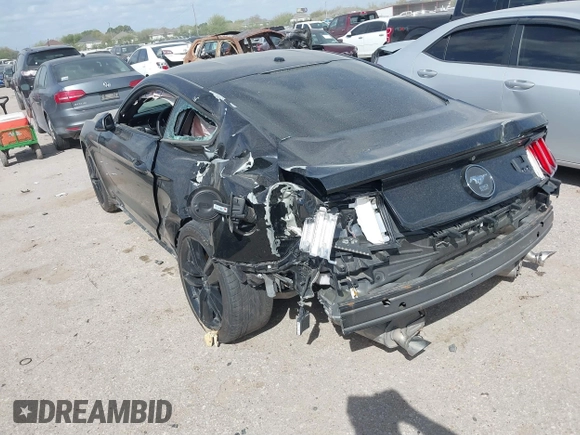 2015 Ford Mustang EcoBoost with VIN 1FA6P8THXF5395540, listed as a IAAI auction lot 41812384 with 118,150 mi miles and . Bid and sale history available at carsss.com. Image 3.