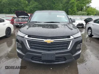 2024 Chevrolet Traverse LS with VIN 1GNESTKWXRJ139814, listed as a Copart auction lot 58866285 with 19,985 mi miles and Salvage title. Bid and sale history available at DreamBid. Image 5.