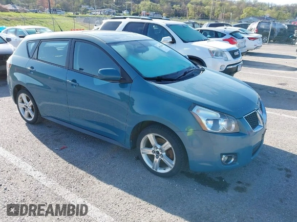 2009 Pontiac Vibe w/1SB with VIN 5Y2SP67049Z444326, listed as a IAAI auction lot 41992889 with 215,761 mi miles. Bid and sale history available at carsss.com. Image 1.