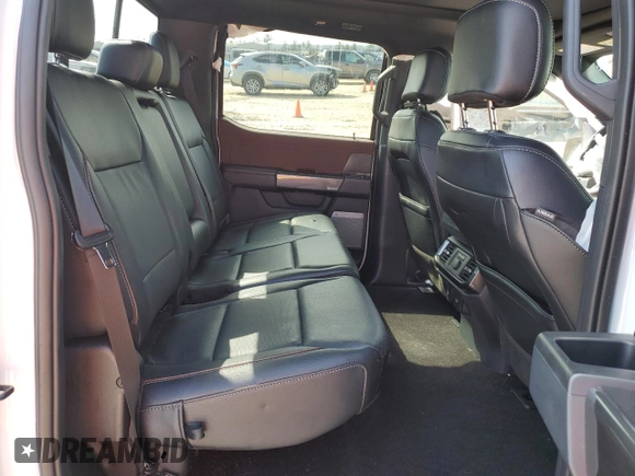 2022 Ford F-150 XL with VIN 1FTFW1ED2NFA67195, listed as a Copart auction lot 45288185 with 57,295 mi miles and Non Repairable. Bid and sale history available at carsss.com. Image 10.