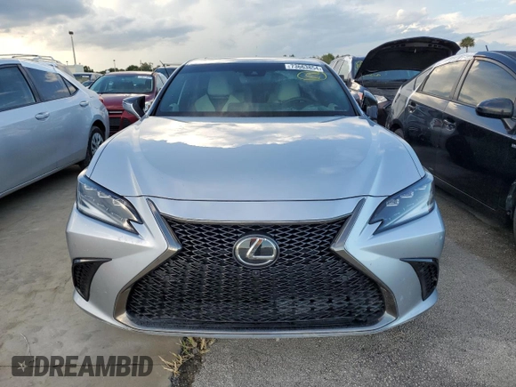 2023 Lexus ES with VIN 58ABA1C15PU034538, listed as a Copart auction lot 73663854 with 8,599 mi miles and Non Repairable. Bid and sale history available at carsss.com. Image 5.