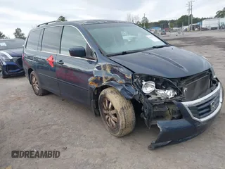 2010 Honda Odyssey EX z VIN 5FNRL3H44AB074998, wystawiony jako IAAI lot #41606536 z przebiegiem 203 628 mil mil oraz . Historia ofert i sprzedaży dostępna na DreamBid. Obrazek 1.