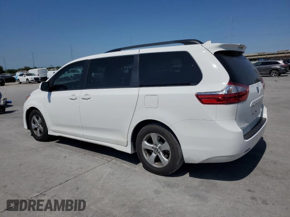 2019 Toyota Sienna LE Auto Access Seat with VIN 5TDKZ3DC4KS993734, listed as a Copart auction lot 53458405 with 6,957 mi miles and Salvage Title. Bid and sale history available at DreamBid. Image 2.