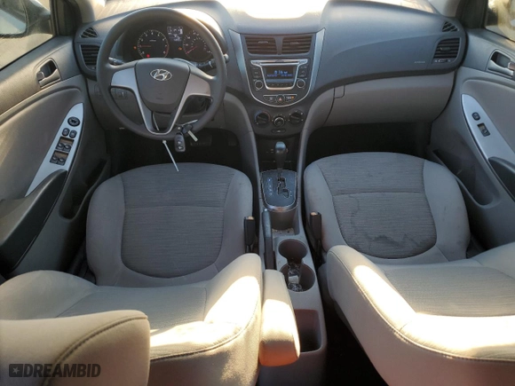 2016 Hyundai Accent SE with VIN KMHCT4AE9GU972118, listed as a Copart auction lot 50583875 with 72,866 mi miles and Salvage Title. Bid and sale history available at carsss.com. Image 8.