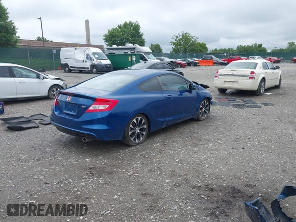 2013 Honda Civic Si with VIN 2HGFG4A51DH701169, listed as a IAAI auction lot 42461250 with 111,052 mi miles and . Bid and sale history available at DreamBid. Image 4.