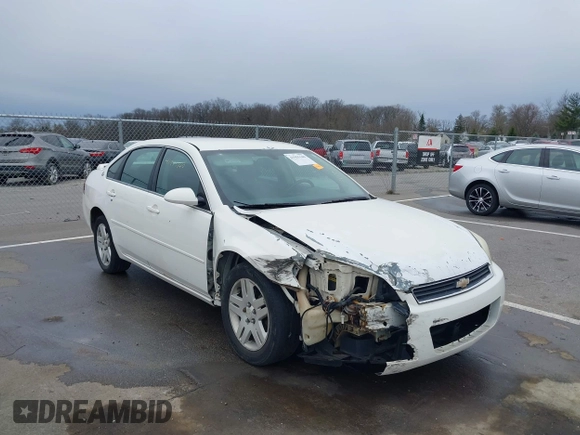 2006 Chevrolet Impala LT 3.9L with VIN 2G1WC581869141899, listed as a IAAI auction lot 41955140 with 221,372 mi miles and . Bid and sale history available at DreamBid. Image 6.