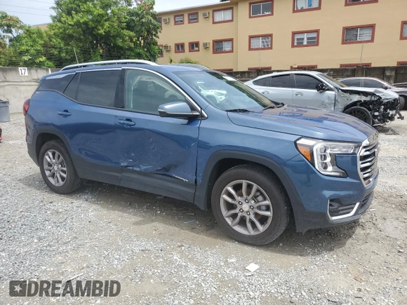 2024 GMC Terrain SLT with VIN 3GKALPEG1RL146602, listed as a Copart auction lot 59375185 with 29,640 mi miles and Salvage title. Bid and sale history available at DreamBid. Image 4.