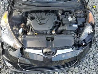2017 Hyundai Veloster Value Edition with VIN KMHTC6AD5HU322111, listed as a Copart auction lot 51041695 with 56,602 mi miles and Salvage Title. Bid and sale history available at carsss.com. Image 12.