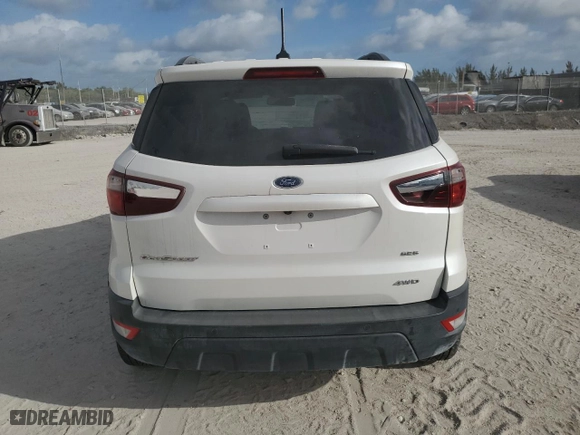 2018 Ford EcoSport SES with VIN MAJ6P1CL4JC218174, listed as a Copart auction lot 47860815 with 44,931 mi miles and Non Repairable. Bid and sale history available at carsss.com. Image 6.