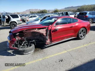 2016 Ford Mustang EcoBoost with VIN 1FA6P8TH0G5243588, listed as a Copart auction lot 46915825 with 50,431 mi miles and Salvage Title. Bid and sale history available at carsss.com. Image 1.