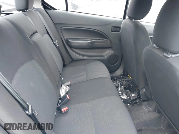 2024 Mitsubishi Mirage ES with VIN ML32FUFJ3RHF02682, listed as a IAAI auction lot 39063166 with 8,701 mi miles and . Bid and sale history available at DreamBid. Image 8.