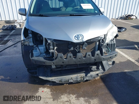 2011 Toyota Sienna LE AAS with VIN 5TDKK3DC7BS154584, listed as a IAAI auction lot 42013919 with 155,071 mi miles and . Bid and sale history available at DreamBid. Image 6.