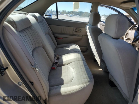 2001 Buick Century Custom with VIN 2G4WS52J411330586, listed as a Copart auction lot 76025504 with 93,405 mi miles and Salvage Title. Bid and sale history available at carsss.com. Image 10.