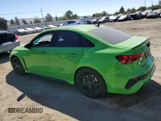 2024 Audi RS 3 z VIN WUAG4DGY9RA900847, wystawiony jako Copart lot #67999104 z przebiegiem 4017 mil mil oraz Szkody całkowita. Historia ofert i sprzedaży dostępna na DreamBid. Obrazek 2.