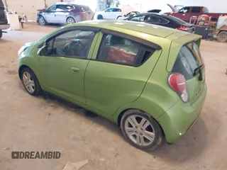 2014 Chevrolet Spark LS with VIN KL8CB6S9XEC517472, listed as a IAAI auction lot 41696825 with 154,197 mi miles. Bid and sale history available at carsss.com. Image 3.