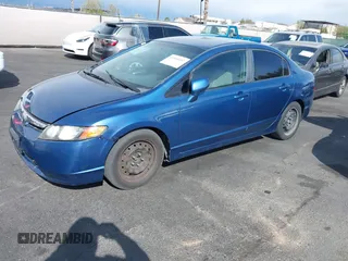 2008 Honda Civic LX with VIN 1HGFA165X8L099017, listed as a IAAI auction lot 41950437 with 215,555 mi miles and . Bid and sale history available at DreamBid. Image 2.