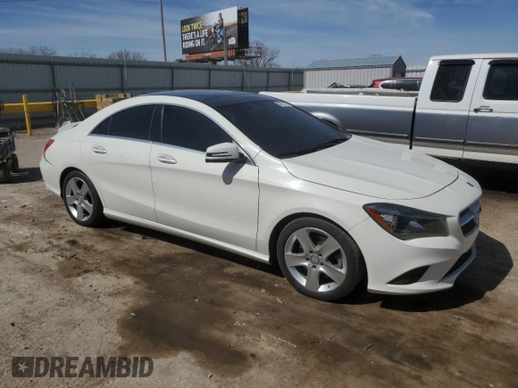 2016 Mercedes-Benz CLA 250 with VIN WDDSJ4GB0GN312892, listed as a Copart auction lot 50351715 with 120,842 mi miles and Salvage Title. Bid and sale history available at DreamBid. Image 4.
