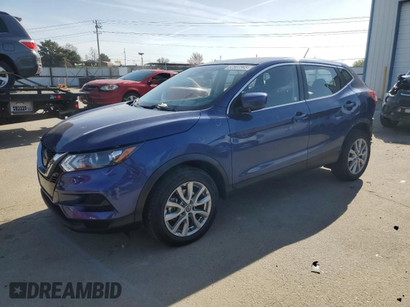2022 Nissan Rogue S z VIN JN1BJ1AW8NW470346, wystawiony jako Copart lot #52567565 z przebiegiem 46 918 mil mil oraz Szkoda całkowita • Salvage title. Historia ofert i sprzedaży dostępna na DreamBid. Obrazek 1.