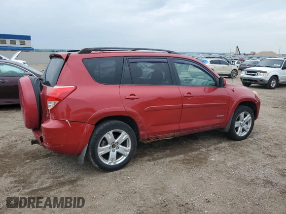 2007 Toyota RAV4 Sport with VIN JTMBK32V475036588, listed as a Copart auction lot 59397385 with 263,761 mi miles and Salvage title. Bid and sale history available at DreamBid. Image 3.
