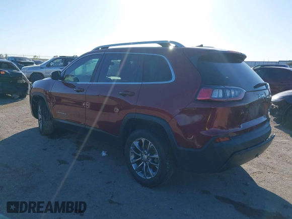 2020 Jeep Cherokee Latitude Plus with VIN 1C4PJLLB3LD624382, listed as a IAAI auction lot 40799441 with 66,588 mi miles. Bid and sale history available at carsss.com. Image 3.