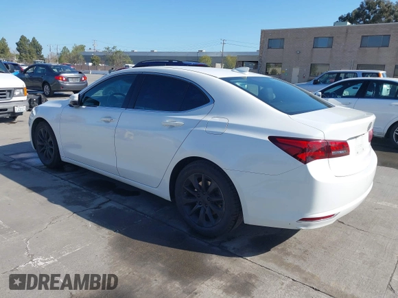 2015 Acura TLX with VIN 19UUB1F34FA019769, listed as a IAAI auction lot 41909731 with 93,254 mi miles. Bid and sale history available at carsss.com. Image 3.