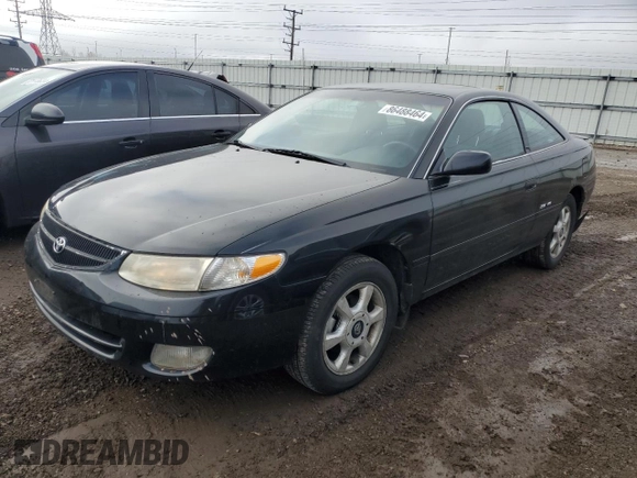 2001 Toyota Solara SE with VIN 2T1CF22P81C521105, listed as a Copart auction lot 86488464 with 117,663 mi miles and Salvage Title. Bid and sale history available at carsss.com. Image 1.