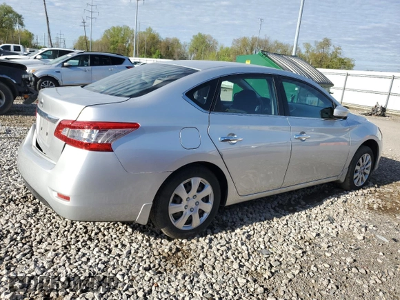 2015 Nissan Sentra SR with VIN 3N1AB7AP7FY270508, listed as a Copart auction lot 54585195 with 93,799 mi miles and Salvage Title. Bid and sale history available at DreamBid. Image 3.
