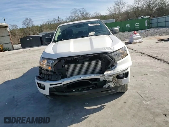 2021 Ford Ranger XL with VIN 1FTER4EHXMLD64674, listed as a Copart auction lot 88635385 with 42,582 mi miles and Salvage Title. Bid and sale history available at DreamBid. Image 11.