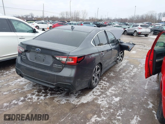 2022 Subaru Legacy Touring XT with VIN 4S3BWGP6XN3019493, listed as a IAAI auction lot 41482186 with 68,224 mi miles and . Bid and sale history available at DreamBid. Image 4.