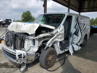 2016 Nissan NV SL with VIN 1N6BF0KY0GN806747, listed as a Copart auction lot 72959584 with 0 mi miles and Salvage Title. Bid and sale history available at carsss.com. Image 1.
