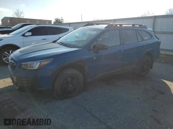 2022 Subaru Outback Wilderness with VIN 4S4BTGUD9N3102775, listed as a Copart auction lot 44130615 with 68,642 mi miles and Salvage Title. Bid and sale history available at DreamBid. Image 1.