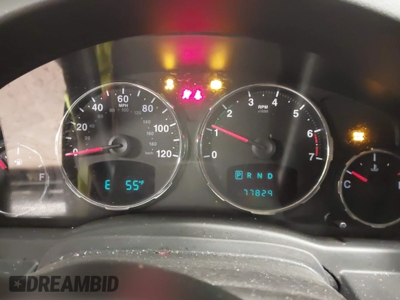 2012 Jeep Liberty Sport with VIN 1C4PJMAKXCW169544, listed as a IAAI auction lot 42045754 with 77,829 mi miles. Bid and sale history available at carsss.com. Image 7.