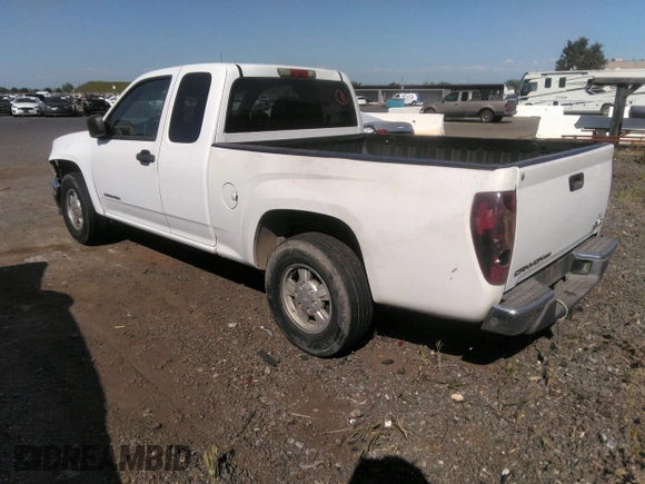 2004 GMC Canyon SLE Z85 with VIN 1GTCS196748115402, listed as a IAAI auction lot 41935583 with 172,093 mi miles. Bid and sale history available at carsss.com. Image 3.