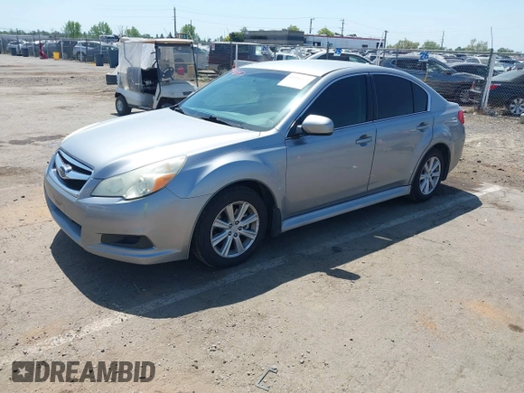 2010 Subaru Legacy Premium All-Weather Anniversary with VIN 4S3BMBC61A3244555, listed as a IAAI auction lot 42066171 with 133,282 mi miles and . Bid and sale history available at DreamBid. Image 2.