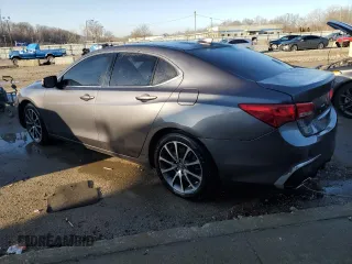 2018 Acura TLX with VIN 19UUB2F36JA007136, listed as a Copart auction lot 43829265 with 108,112 mi miles and Salvage title. Bid and sale history available at DreamBid. Image 2.
