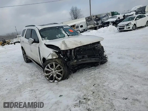 2018 Dodge Durango Citadel Anodized Platinum with VIN 1C4SDJET1JC154500, listed as a Copart auction lot 41907155 with Not provided miles and Salvage title. Bid and sale history available at DreamBid. Image 12.
