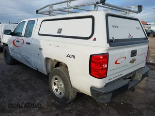 2018 Chevrolet Silverado 1500 Work Truck with VIN 1GCRCNEC2JZ305026, listed as a IAAI auction lot 41635172 with 133,735 mi miles. Bid and sale history available at carsss.com. Image 3.
