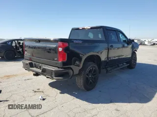 2021 Chevrolet Silverado 1500 LT Trail Boss with VIN 1GCPYFEDXMZ342045, listed as a Copart auction lot 48592785 with 51,789 mi miles and Salvage Title. Bid and sale history available at DreamBid. Image 3.
